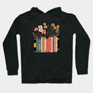 Flowers Books Hoodie